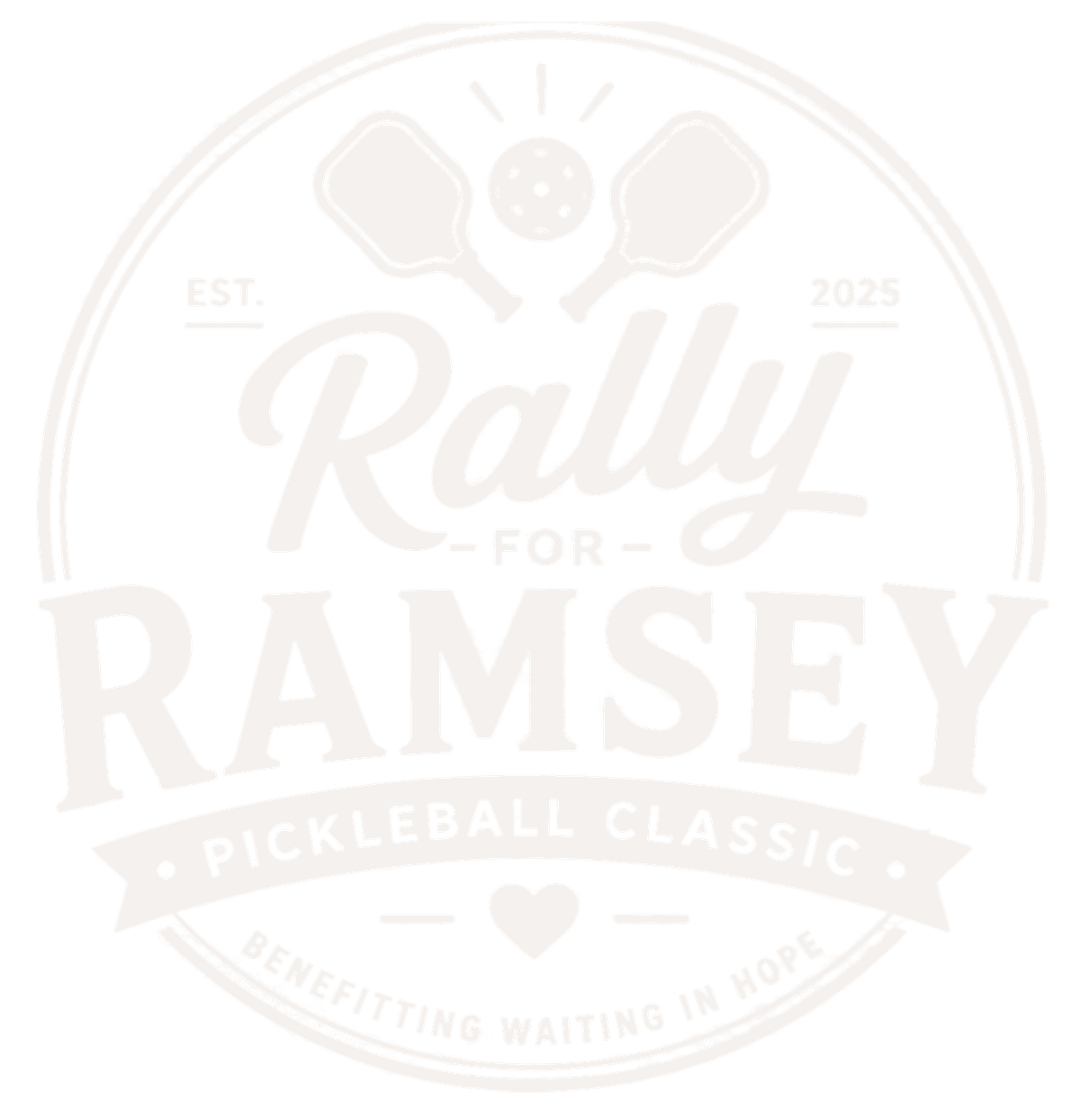 Rally for Ramsey Pickleball Classic badge